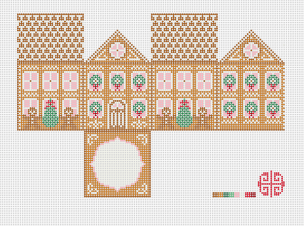 New Arrival: The Little Shop Series: The Gingerbread Shop 3D Ornament Canvas