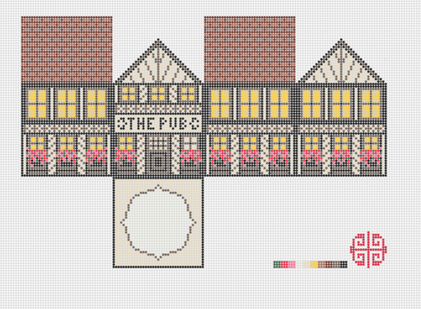 New Arrival: The Little Shop Series: The English Pub 3D Ornament Canvas