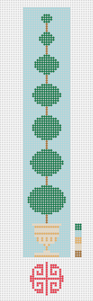 The Topiary Bookmark Canvas
