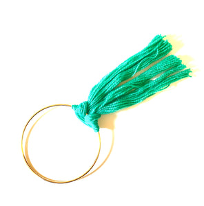 Gold Thread Keeper Hoop