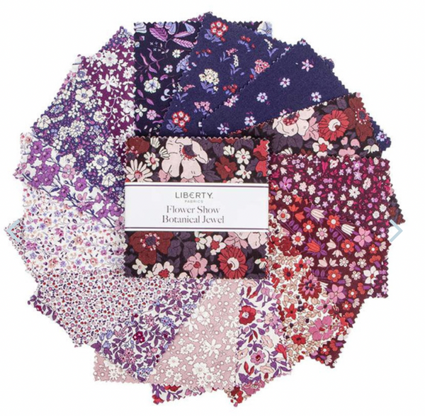 Liberty Fabrics Flower Show Botanical Jewel 5" Stacker