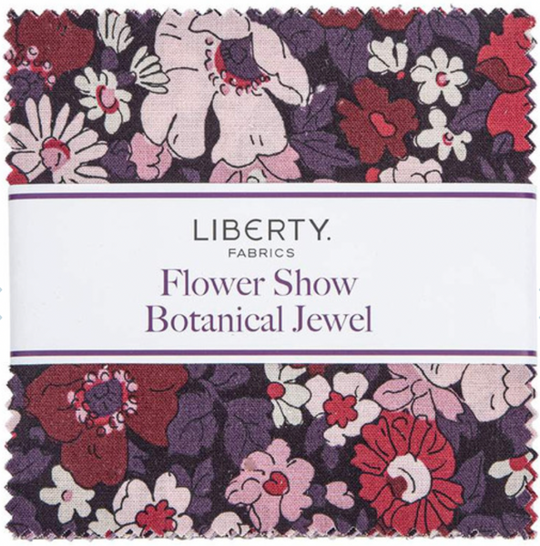 Liberty Fabrics Flower Show Botanical Jewel 5" Stacker